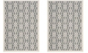 Martha Stewart Collection Cement 6'7" x 9'6" Area Rug, Created for Macy's